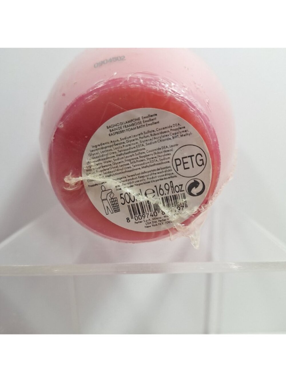 Perlier Bath Foam Raspberry Grape Grapefruit Moisturizing 16.9 Oz Lot - Picture 9 of 10